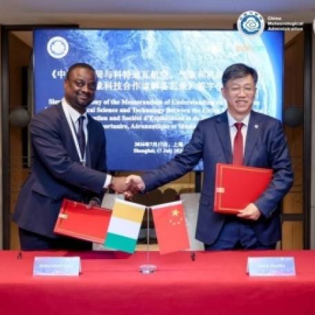 Côte d'Ivoire : Face aux risques climatiques, la Côte d’Ivoire mise sur l’intelligence artificielle avec l’appui de la Chine